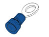 Cosse a Oeil 3.7mm - Bleu, 10pcs
