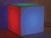 Cube LED - 5 Cotes de Couleur Differente, 30 x 30 x 30 cm