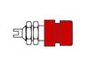 Douille Standard 4mm Isolee - Rouge (bil 20)