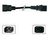 Fiche Euro Male et Fiche Euro Femelle - Noir - 1.8m