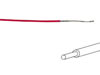Fil de Cablage Ø 0.5mm Rouge Monobrin 0.2mm², 100m