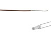 Fil de Cablage 7X0.193mm (0.20mm² ) Brun, Multibrin, 100m