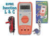 Multimètre Numérique 3 1/2 Digits - 10A / Temperature / Capacite / Fréquence