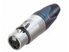 Neutrik - NC3FXX - Connecteur XLR, 3 Points Femelle, Argenté, Nickel