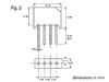 Pont de Redressement 100v-4a (rs402l)